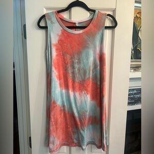 Women’s Tie Dye Tank Style Dress